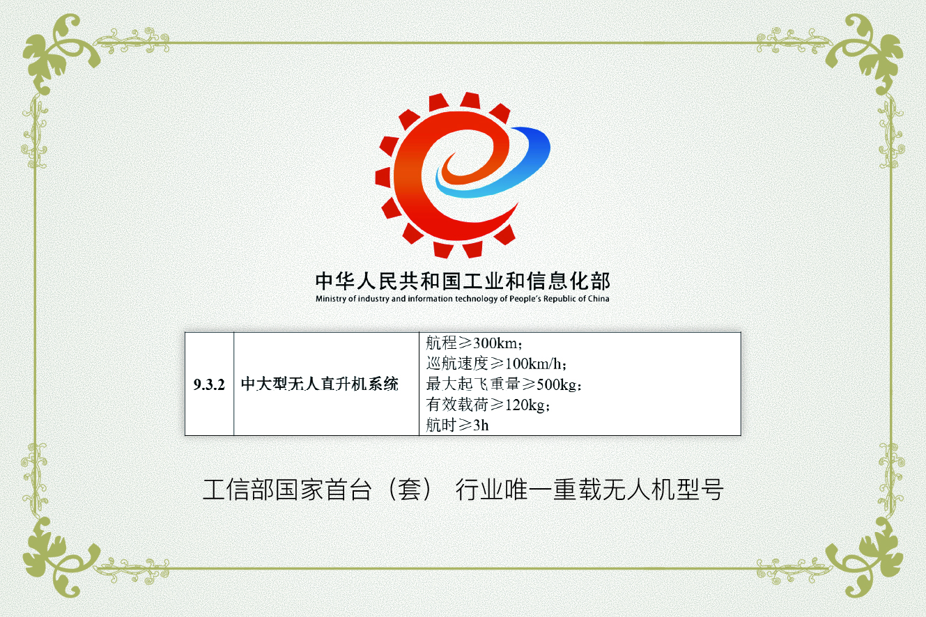 国家首台（套）重大技术装备